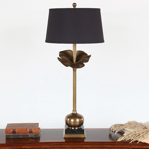 TL427 - Black And Brass Table Lamp