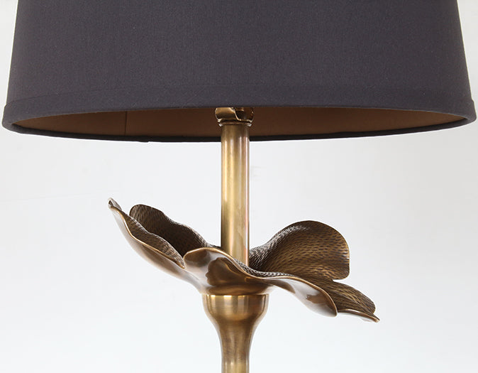 TL427 - Black And Brass Table Lamp