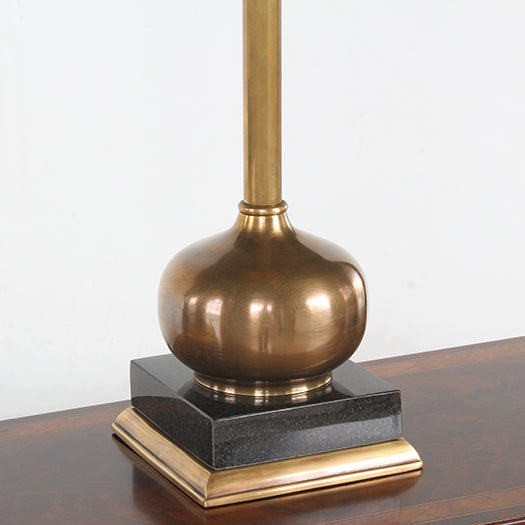 TL427 - Black And Brass Table Lamp