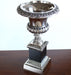 URN23 Nickle Urn On Black Base