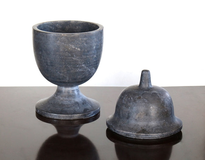 URN80 Black Marble Urn 