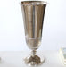 VASE199 Large Nickel Fluted Vase