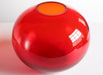 VASE244 Large Red Pod Vase