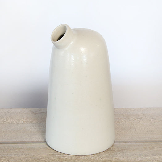 VASE286 - Small Ceramic Frisco Cream Vase 