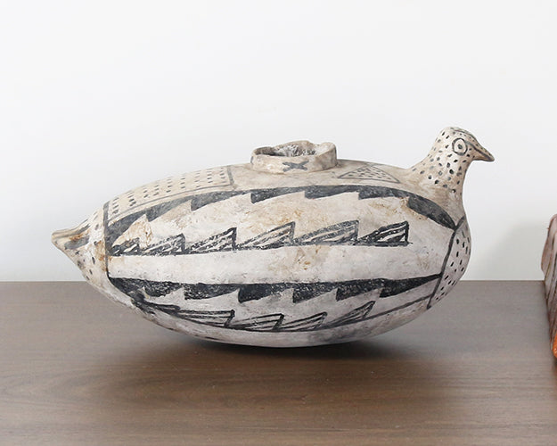 Ceramic Vase Quail Design