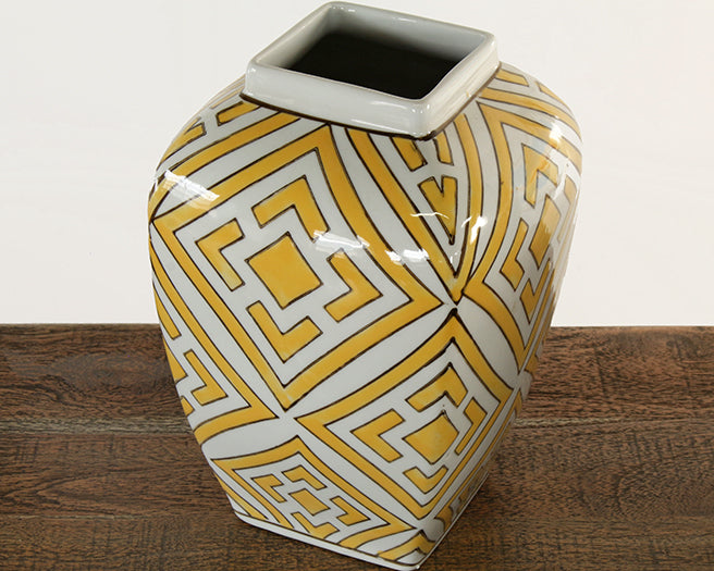Ceramic Yellow Jar