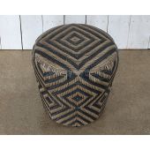 Natural Woven Outdoor Stool