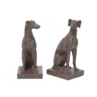 Pair of Greyhound Bookends