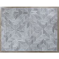 8X10 Taupe/Natural Diamond Patterned Rug
