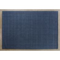 9' x 13' Navy Wool Sisal Rug