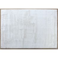 6'7" X 9'6" Luxe Velour Rug In White