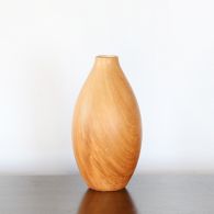 Hand-Painted Ceramic Faux Chestnut Grain Vase