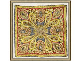 Vintage Silk Handkerchief I 18W x 18H