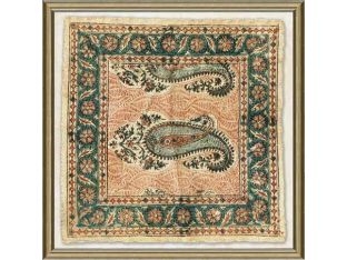 Vintage Silk Handkerchief VI 18W x 18H
