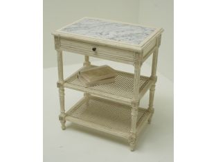 Antiqued New Orleans Nightstand