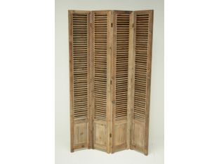 Reclaimed Bleached Pine Screen