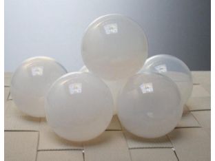 Set of 5 Milk Glass 4" Globes