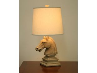 Horse Head Table Lamp