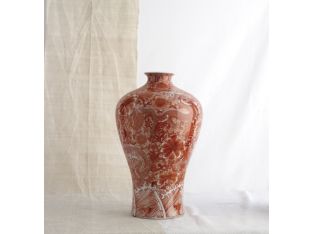 Coral Dragon Meiping Jar Vase
