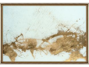 Goldscape with White 45W x 30H