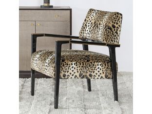 Leopard Arm Chair