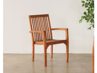 Refurbished Teak Arm Chair