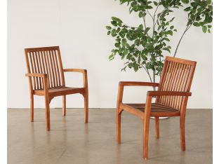 Refurbished Teak Arm Chair