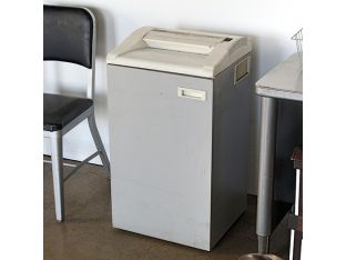 Office Paper Shredder with Beige Top
