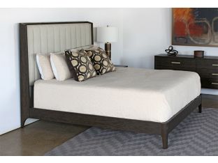 Sable Brown King Bed With Channel Back Upholstery