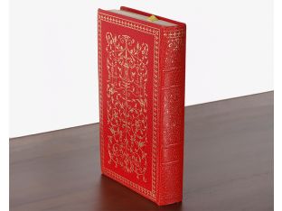Red & Gold Hardcover Book