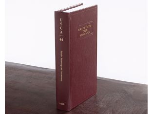Burgundy USCA Law Book