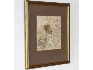 Old Masters' Framed Drawing 2, 18th Century