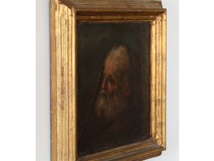 Old Man With Beard, Old Masters School, 19th Century 17.25W x 19.5H