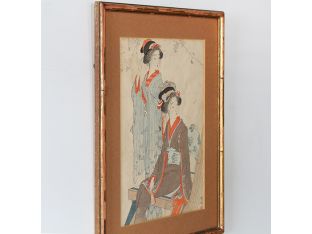Japanese Woodblock Print 4, 19th Century