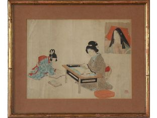 Japanese Woodblock Print 2, 19TH Century