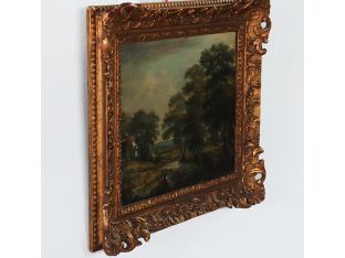 (Set of 2) 19th Century English Landscapes 15.75W x 14H