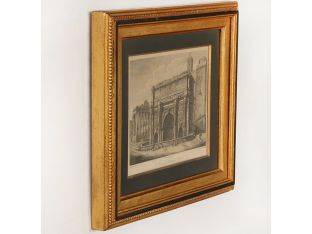Roman Arch Etching 16W x 13.75H - Cleared Art