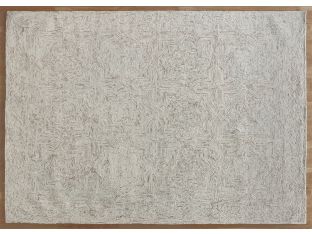 7'9" X 9'9" Neutral Toned Variegated Rug -Cleared 