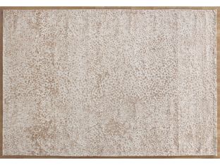 8'6" X 12' Sand Speckled Ivory Rug - Cleared