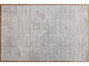 8'6" X 12' Silver Speckled Ivory Rug - Cleared