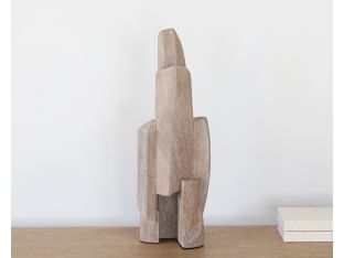 Harmony Wood Sculpture --Cleared Decor