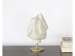 Ivory Abstract Finial - Cleared
