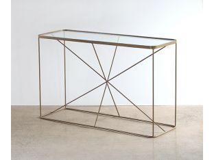 Hourglass Console Table