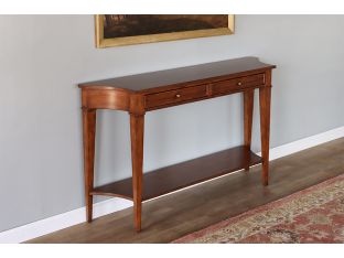 Traditional Console with Two Drawers