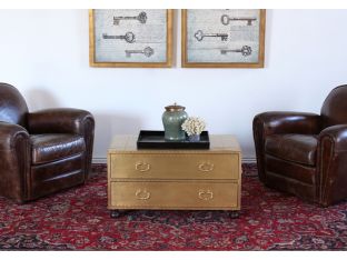 Brass Chest Coffee Table