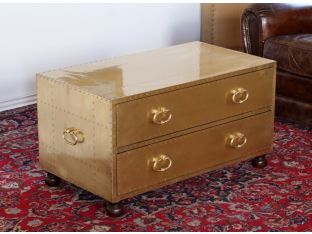 Brass Chest Coffee Table