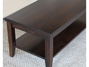 Crawford Coffee Table with Shelf