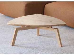 Triangular Coffee Table In Natural