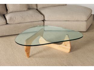 Noguchi Style Coffee Table in Natural Ash