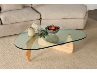 Noguchi Style Coffee Table in Natural Ash